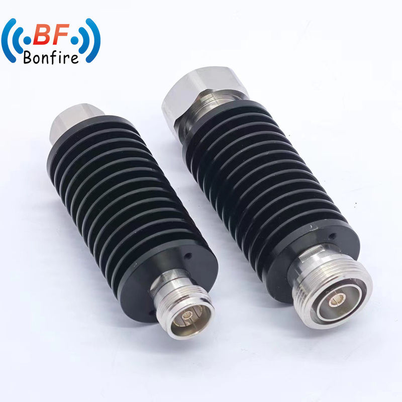 100W DC-3800MHz N τύπου κοαξιώδης σταθερός αραιωτής με απορροφητήρα θερμότητας 3/6/10/20/30/40dB
