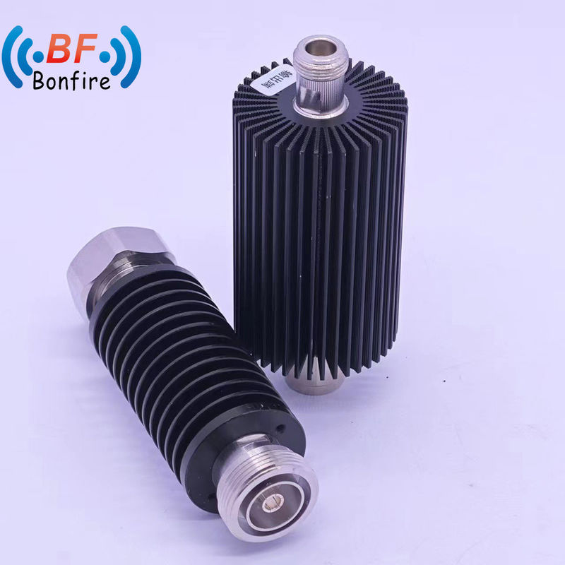 Γκρι Attenuator SMA-J/K 5W RF Coaxial Adapter DC-3800MHz 3-40dB Ρυθμιζόμενος Attenuator