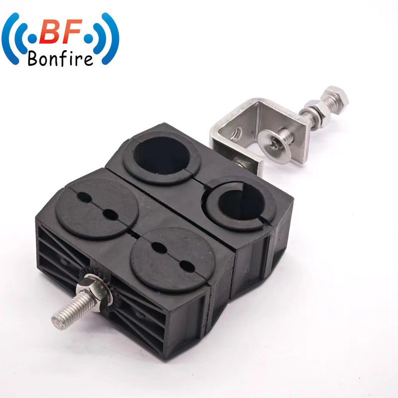 Ασφαλής αυτοκλείδωσης Hooking Fiber Cable Clamps με 15.00cm * 6.00cm * 1.50cm Πακέτο
