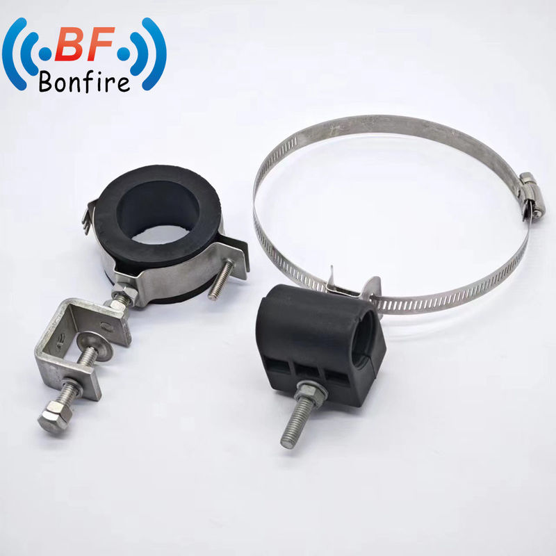 Δύο τρύπες Clamp Feeder Cable Clip για 1-5/8 &quot;Κοακσιακό καλώδιο μακροχρόνια απόδοση