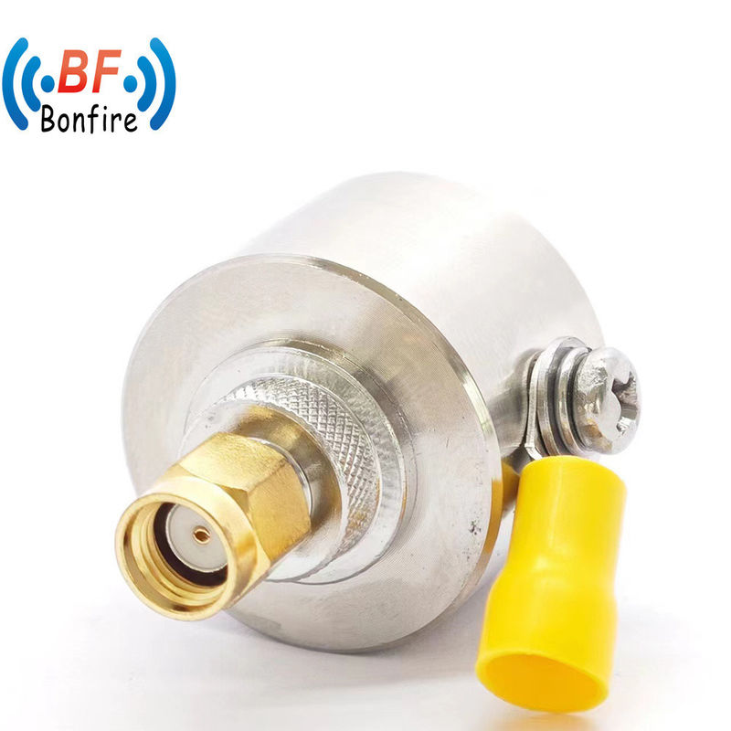 698-3800MHz RF Δύο γυναίκες προστατευτής κεραυνών F Kk TV Surge Arrester για προστασία