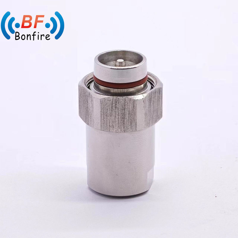 Τηλεπικοινωνίες χαμηλή Vswr DC-4GHz συνδετήρας Mini N συνδετήρας RF προσαρμογέα N θηλυκό σε 7/16 N αρσενικό