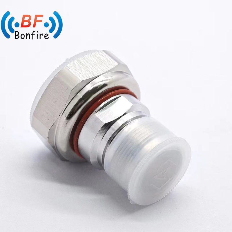 Πλήρης συμμόρφωση RoHS 50ohm N DIN 4.3-10 αρσενικός θηλυκός SMA προσαρμοσμένος κοαξιώδης σύνδεσμος