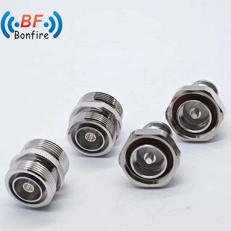 RF DIN-Male Connector για 7/8&quot; Coaxial Feeder Cable Δυνατότητα άνω των 500 κύκλων
