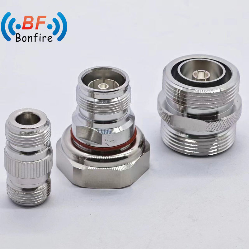 LJQ-XXXXX 1 1/4 prime prime Low Loss Coaxial Cable RF Straight Joint Connector Adapter Ηλεκτρονική ακτινοβολία