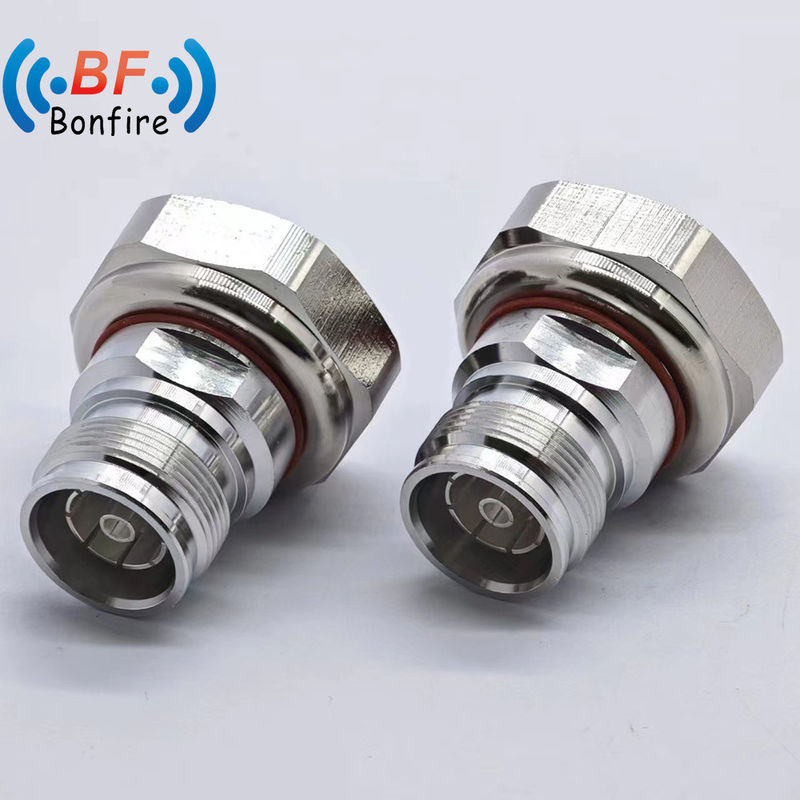 LJQ -XXXXX RF Connector DC-4GHz Low Vswr DIN αρσενικό έως 4.3/10 θηλυκό RF Adapter Adapter